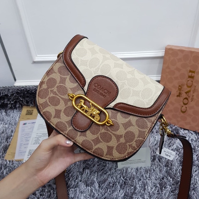 TAS SELEMPANG WANITA COACH KAT SADDLE | TAS WANITA MURAH | TAS WANITA IMPORT