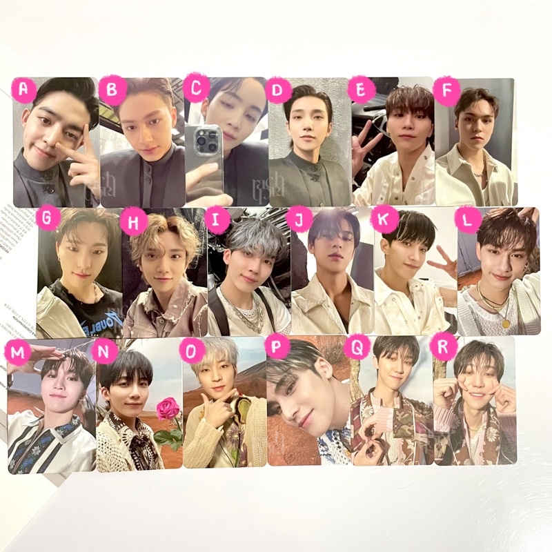 PHOTOCARD SEVENTEEN FACE THE SUN (FTS) CONTROL RAY PIONEER SCOUPS JUN JEONGHAN JOSHUA SEUNGKWAN VERN