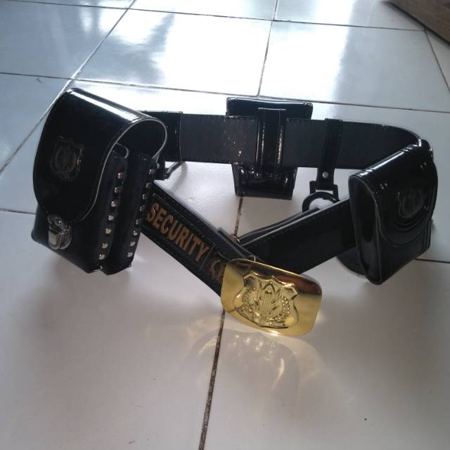 kopel sabuk logo satpam kopel security lengkap 3 kotak