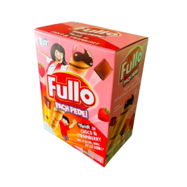 

Snack Fullo Wafer Roll Pack Pede 1box isi 24pc eceran Rp500