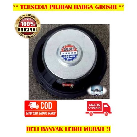 AUDIO Speaker 8 Inch Daya 250 Watt 8 Ohm Woofer ORIGINAL