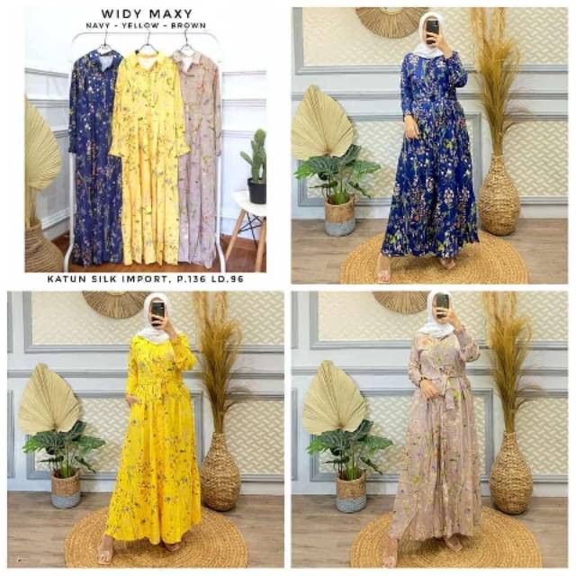 WIDI MAXY/IMPORT/DRESS/HALUS/MEWAH