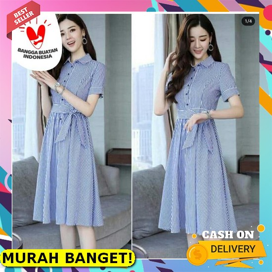 Dress Brukat Natal Dress Natal Baju Natal Dress Plisket Import Dress Polos Baju Pesta Qq 25500 [Dres