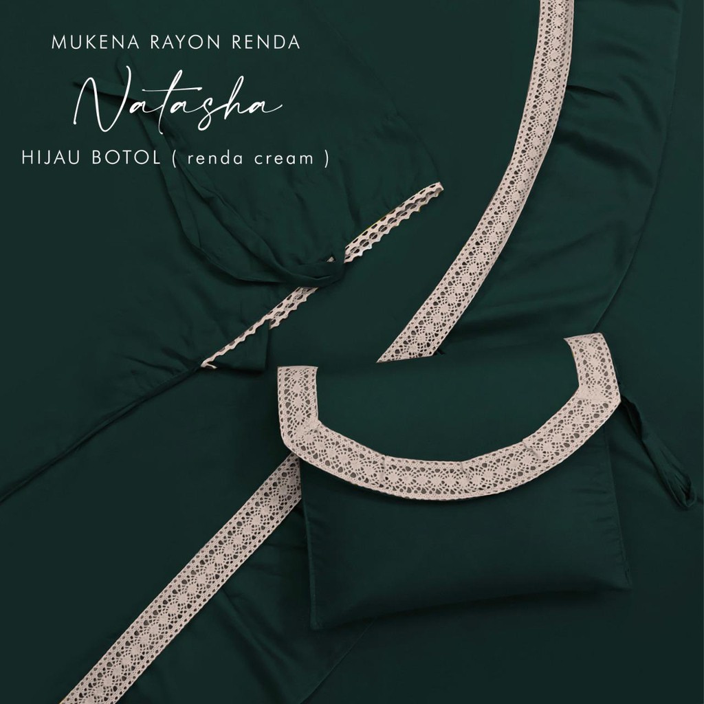 PUSAT MUKENA TASIK - MUKENA DEWASA RAYON RENDA NATASHA