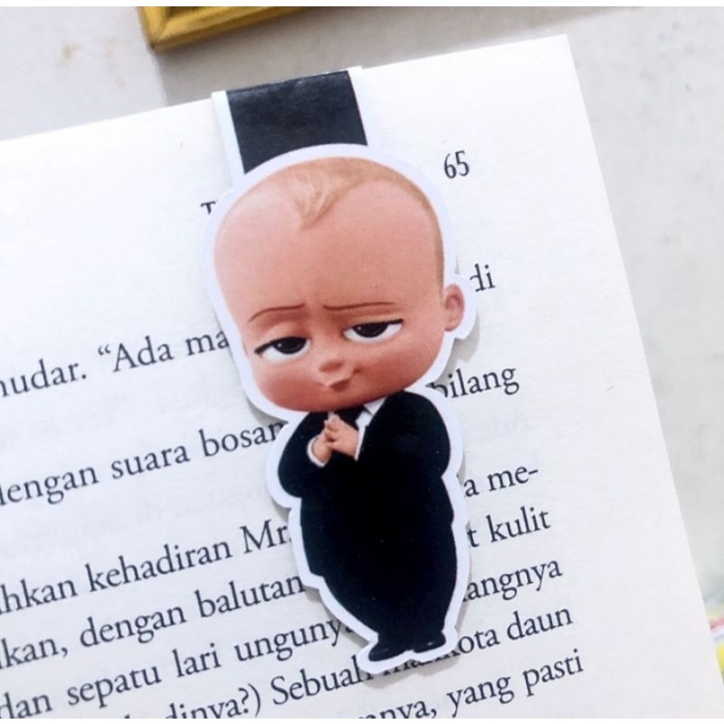 

Magnetic bookmark BABY BOSS