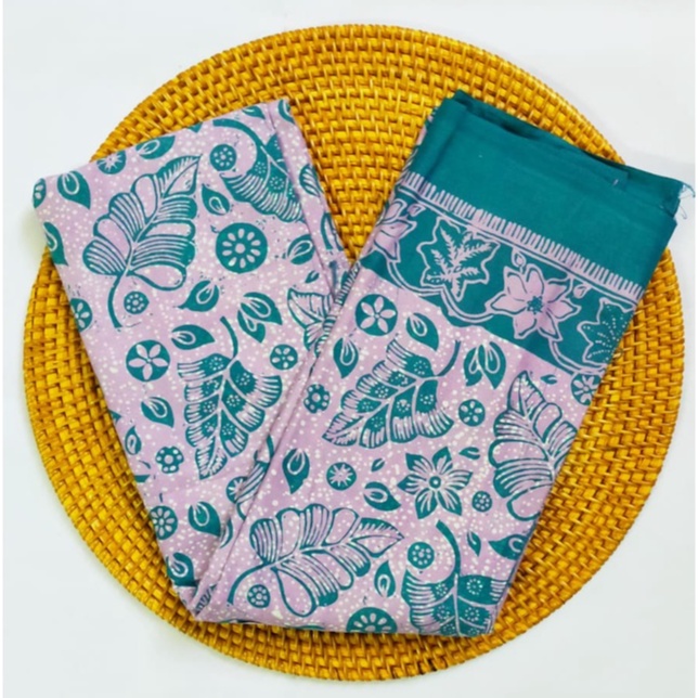 Kain Batik Asli Cap Semi Tulis Jambi - Zallatra J157U