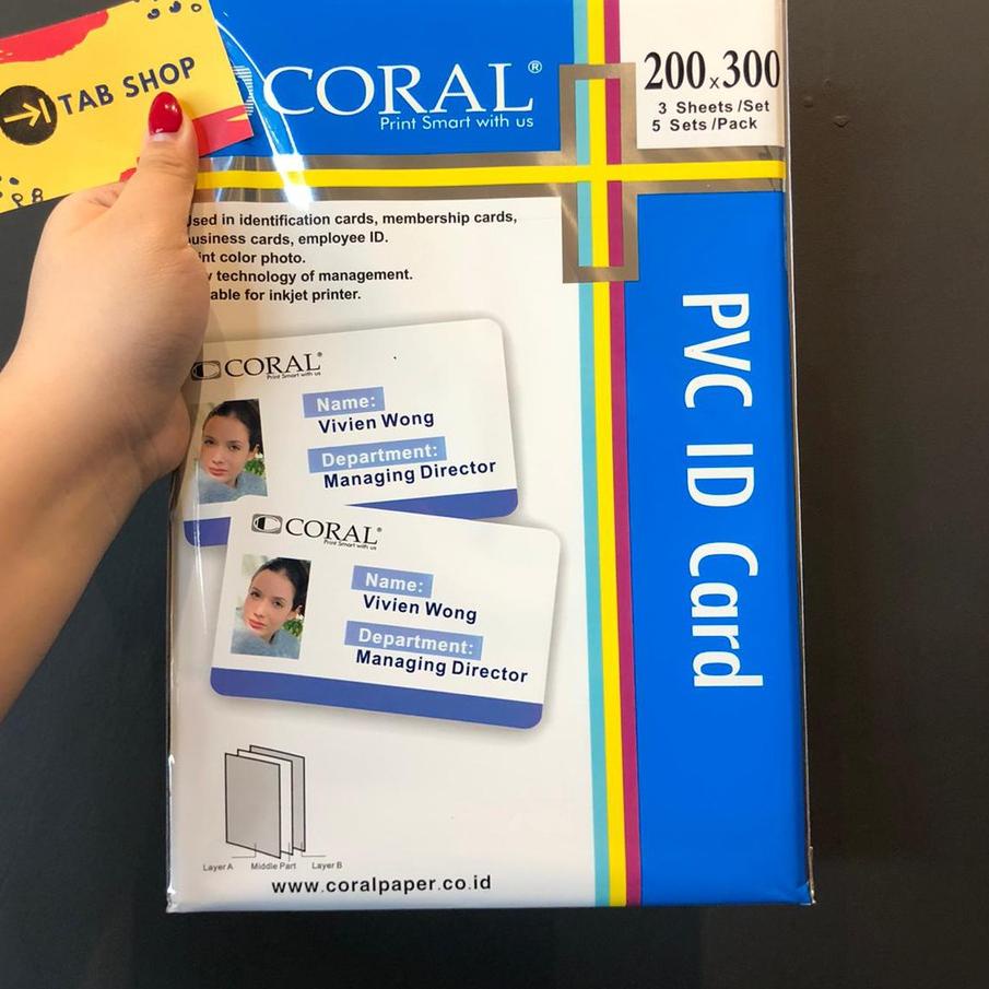 

Recomend CORAL PVC ID CARD ...
