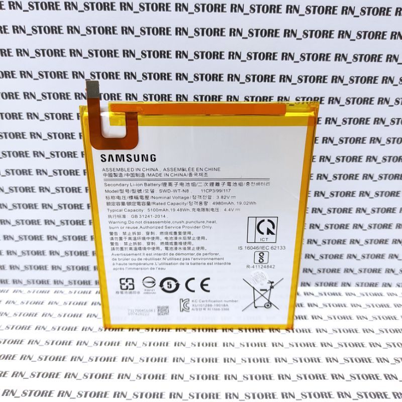 Batre Baterai Battery Samsung Galaxy Tab A 8.0 Inch 2019 T290 - T295 ORI