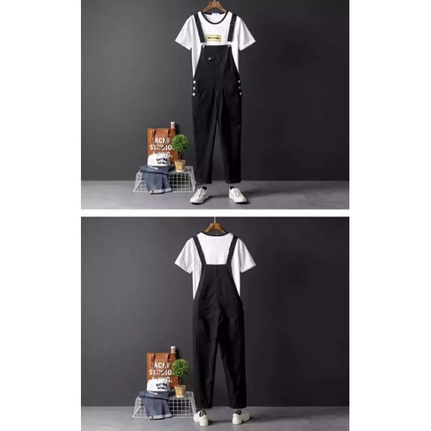 Overall milenial unisex//overall pria wanita