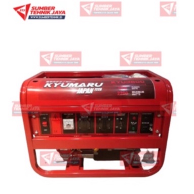 GENSET BENSIN 2000 WATT AVR KYUMARU GENERATOR JAPAN TECH HARGA PROMO