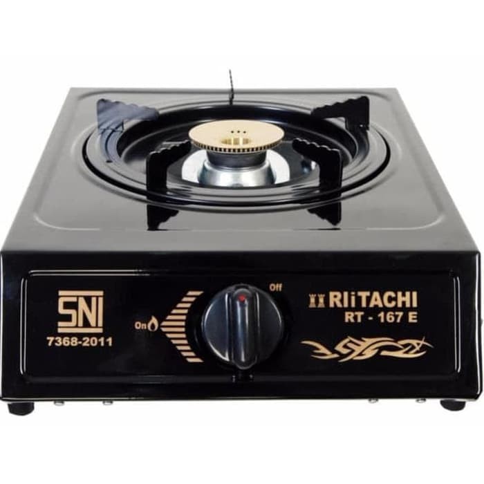 kompor gas satu tungku RLITACHI RT167E murah