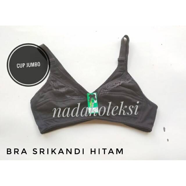 Bh Wanita/ BRA perempuan/ Bra Sport / BH SRIKANDI HITAM/ kutang/ Murah/ Tanpa Busa/ Tanpa Kawat