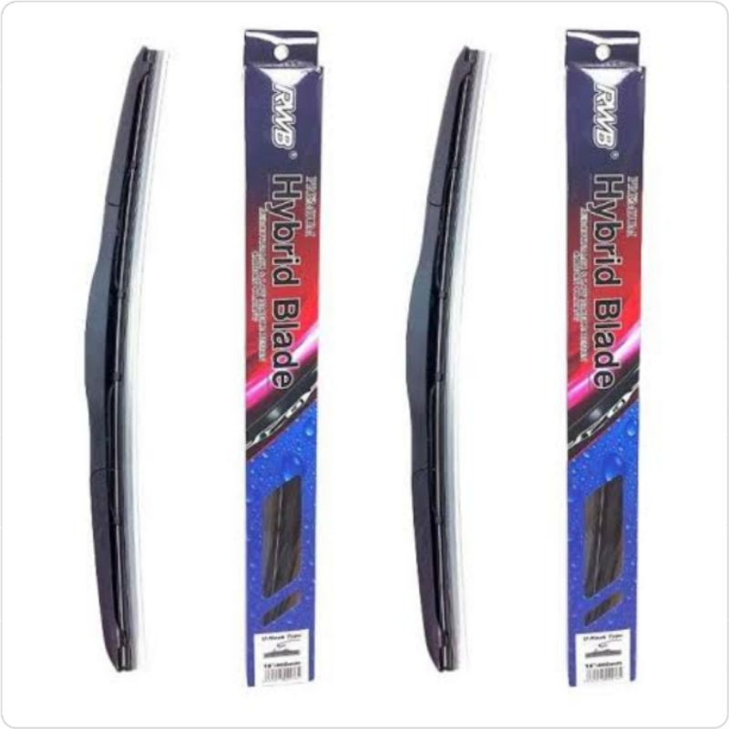 Wiper Depan Ford Ranger 24&quot;+16&quot; Hybrid Merk Rwb