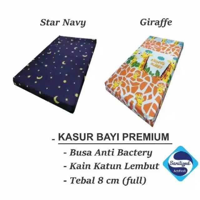 Kasur bayi / Kasur baby box / Kasur baby crib / Kasur Ranjang Bayi tebal 8 cm