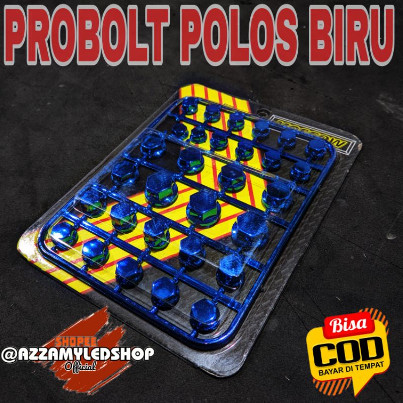 cover baut probolt/ tutup baut probolt POLOS universal semua jenis motor