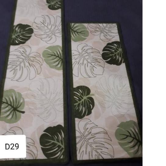 ♢ Keset panjang Motif Daun monstera ❋