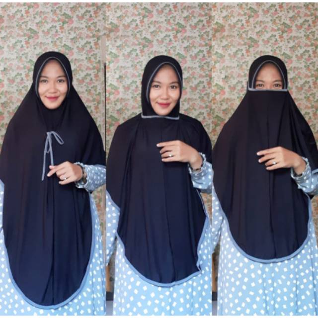Jilbab cadar langsung