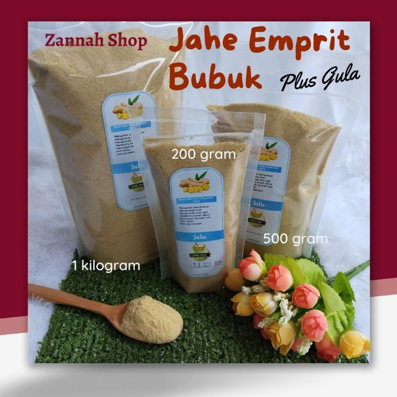 

Wedang Jahe Instant Tradisional / Jahe Emprit Bubuk Plus Gula Tinggal Seduh