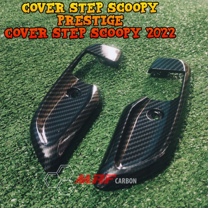 Cover step scoopy prestige 2022 carbon cover step scoopy carbon