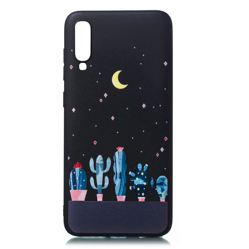 Soft Case Silikon TPU Motif Kartun Astronot Lucu Untuk Samsung Galaxy A70 A60 A50 A40 A30 A20 A10