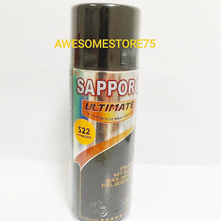 SAPPORO ULTIMATE S22 BUMBLEBEE YELLOW Kuning Cat Semprot Pilox Pylox