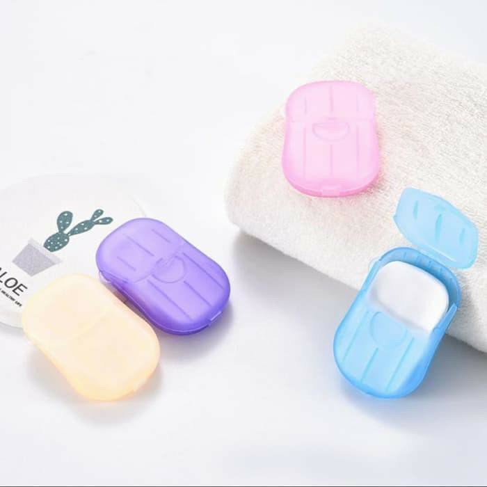 Sabun Kertas Travel Size Cuci Tangan / Pocket Hand Wash Paper Soap - LPM Shop