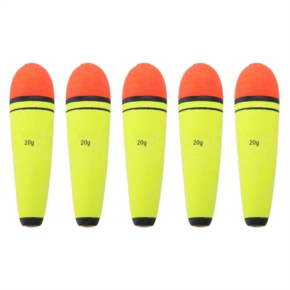 Lanfy Bobbers Pancing Portable Aksesoris EVA Crappie Lele Oval Fishing Tackle Busa Pelampung