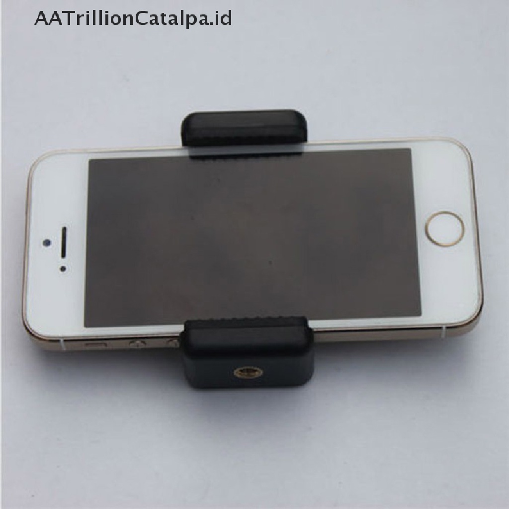 IPHONE (AATrillionCatalpa) Bracket Klip Holder Handphone Universal Untuk tripod / monopod