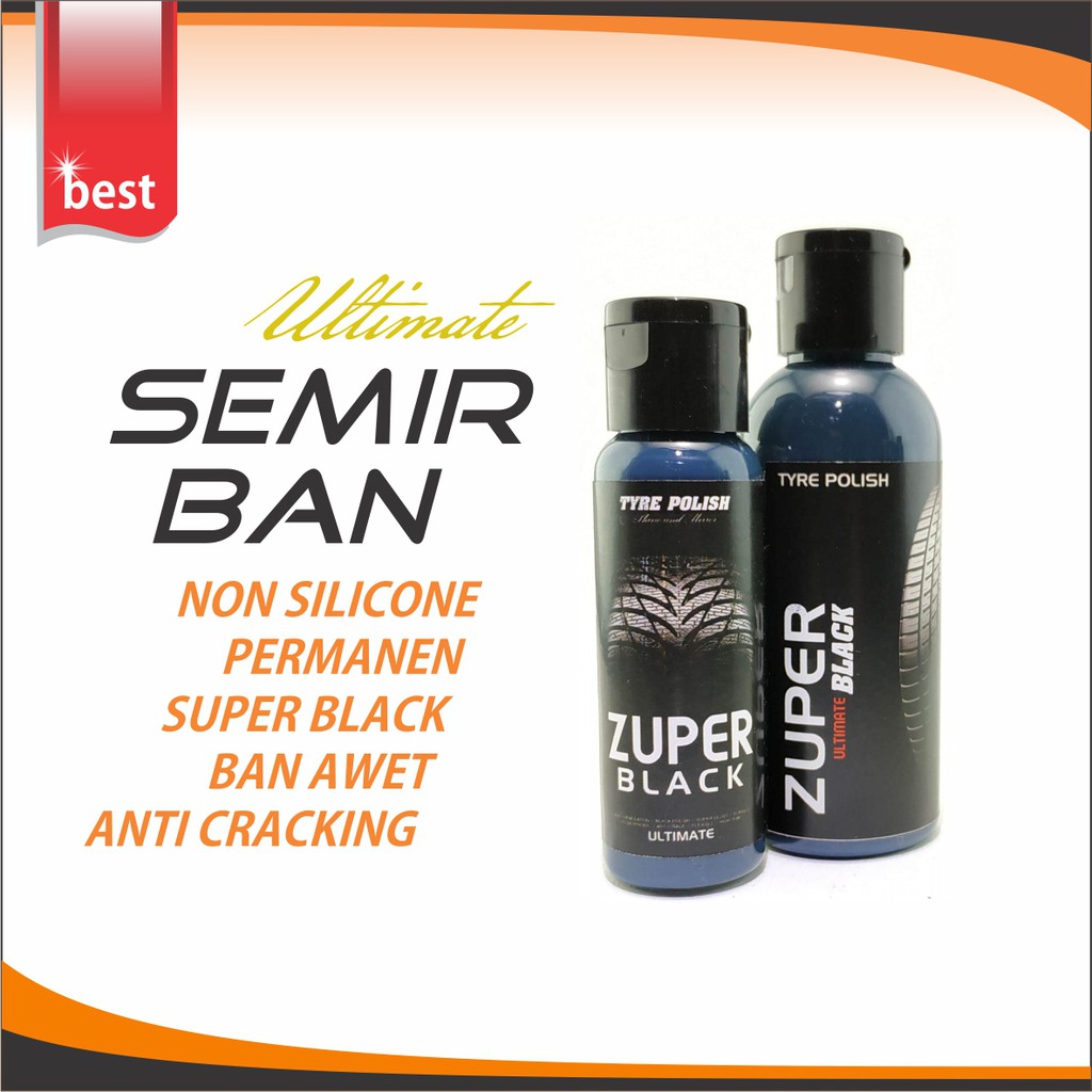 ZUPER BLACK  semir ban mobil motor sepeda