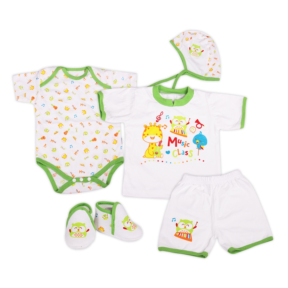 Kiddy Baju Set Bayi Paket Perlengakapan Bayi Baru Lahir - Baby Gift Set Box - Baby Set Bayi Isi 2 Kiddy