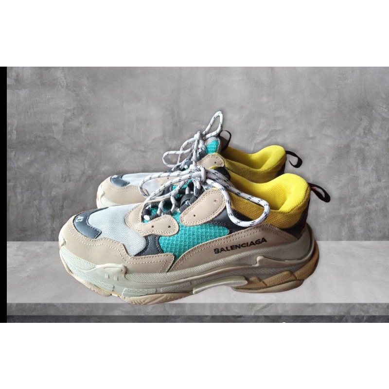 Balenciaga Triple S " Green Yellow" Second