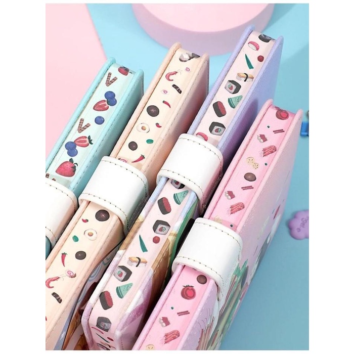 

BUKU TULIS / NOTEBOOK PLANNER MOTIF GIRLS LOVE FOOD | SOFTCOVER