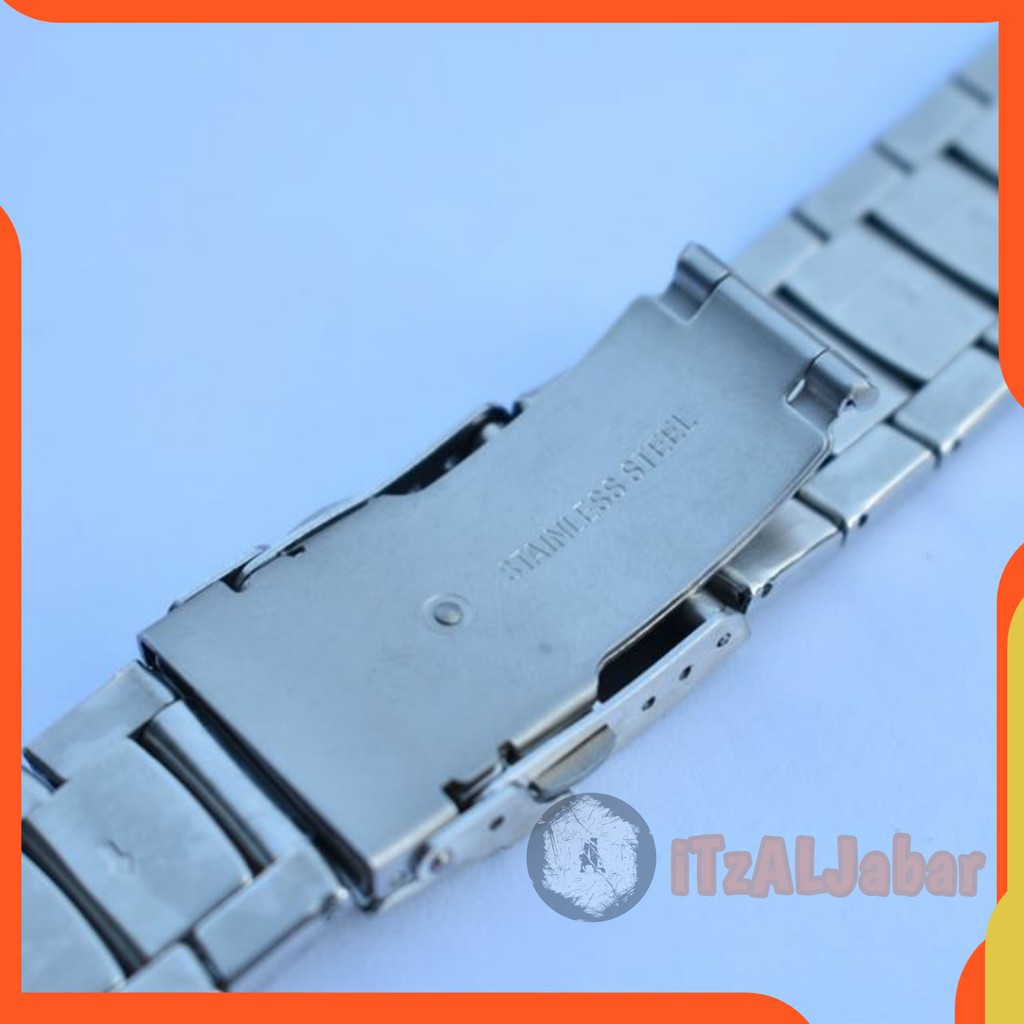 Tali jam tangan Rantai 22 mm Stainless steel soild strap Tali jam Rantai Universal