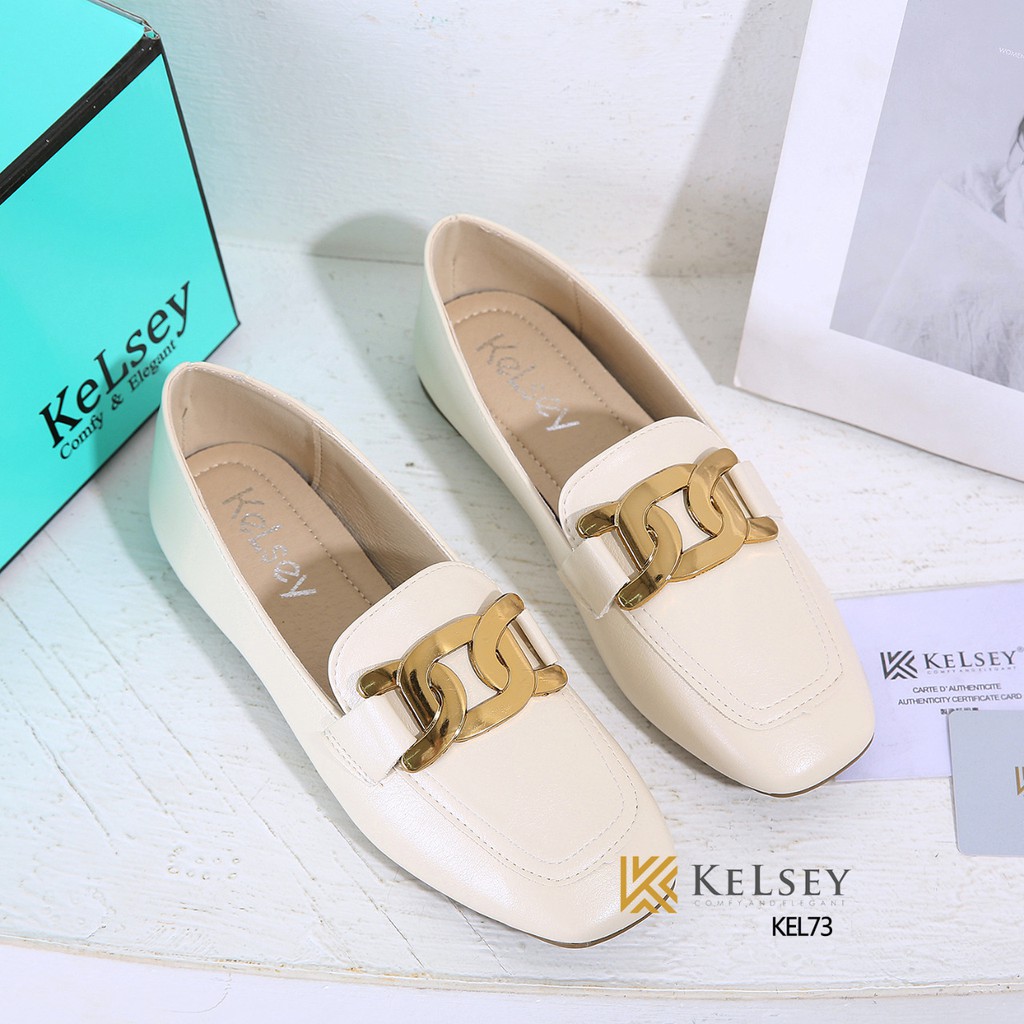 Kelsey Flatshoes Kerja Wanita Sepatu KEL73