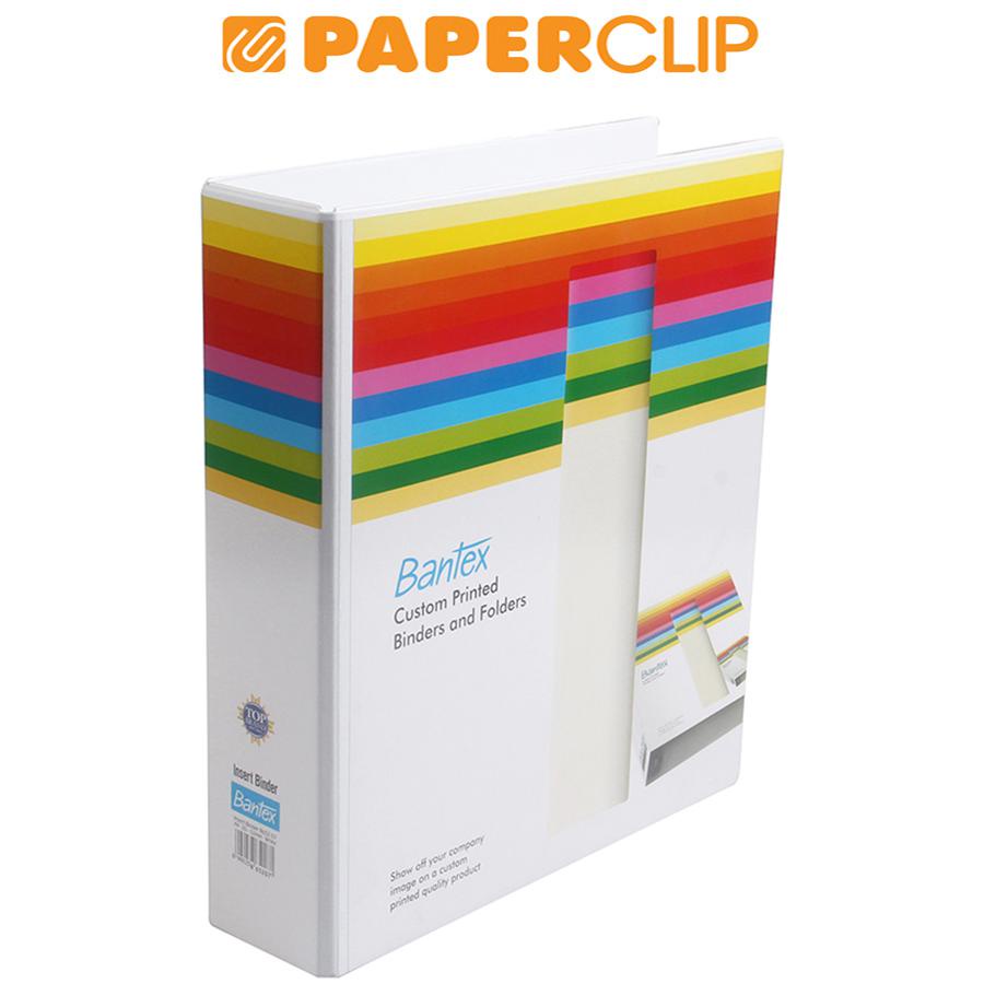 

INSERT RING BINDER BANTEX 8652-5235 A4 3 RING D 52MM