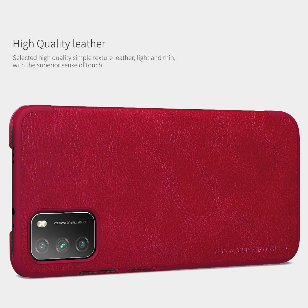 Flip Cover XIAOMI Poco M3 Nillkin Qin Leather Case Ori