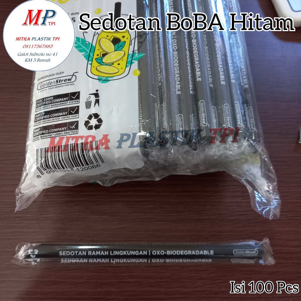 Sedotan Boba Jumbo / Sedotan 12mm Boba