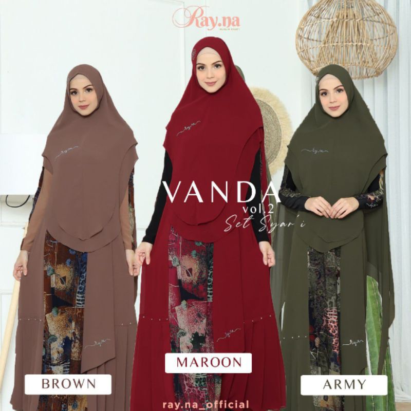 Vanda set syari vol 2 by Rayna