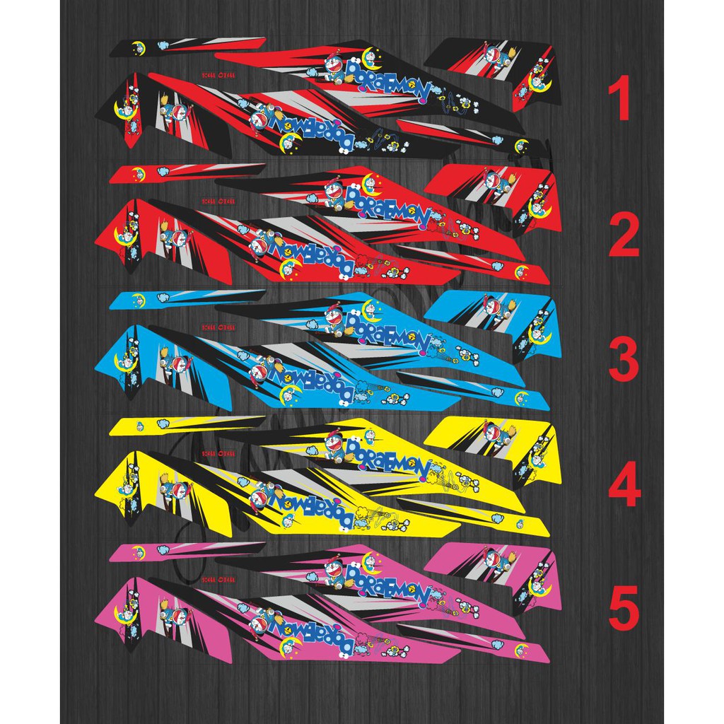 STIKER STRIPING DECAL MIO M3/MIO Z DORAEMON