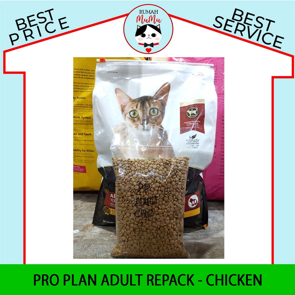 MAKANAN KUCING DEWASA ADULT PRO PLAN 1 KG