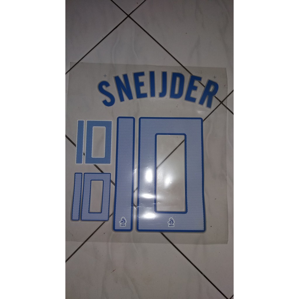 Playername Belanda Sneijder Nameset Retro