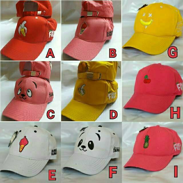 Topi Baseball bordir clip besi