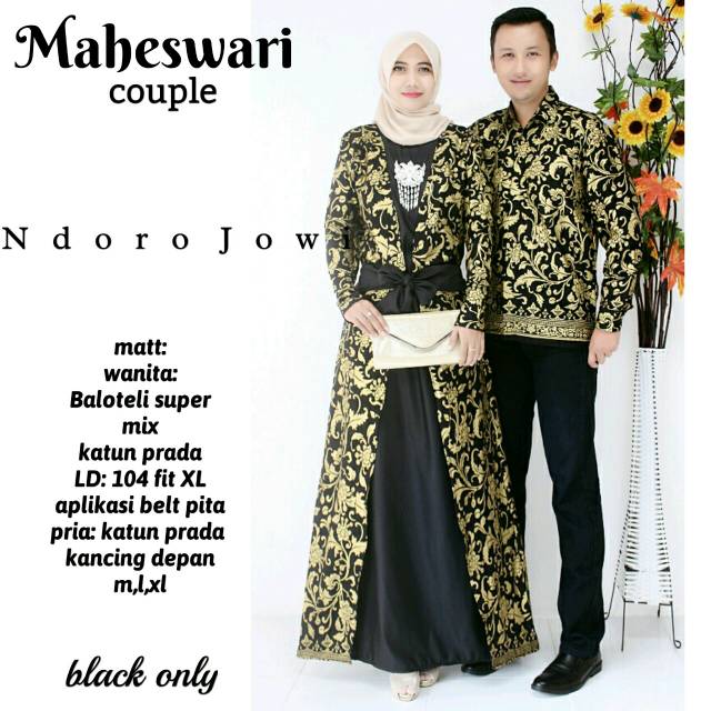  Baju  Batik Couple Dan Wanita Batik gamis maheswari savana 