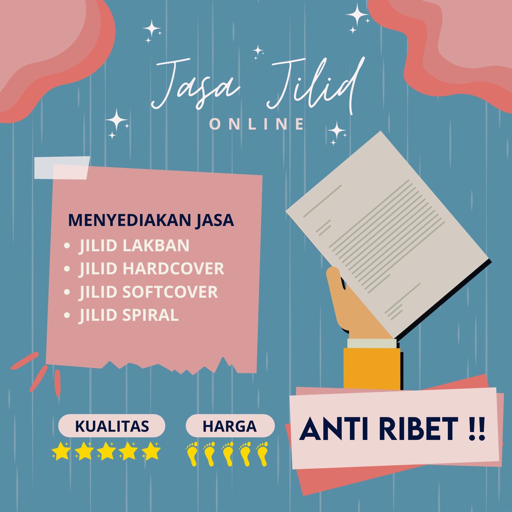 

JASA JILID ONLINE (Belum Termasuk Print)