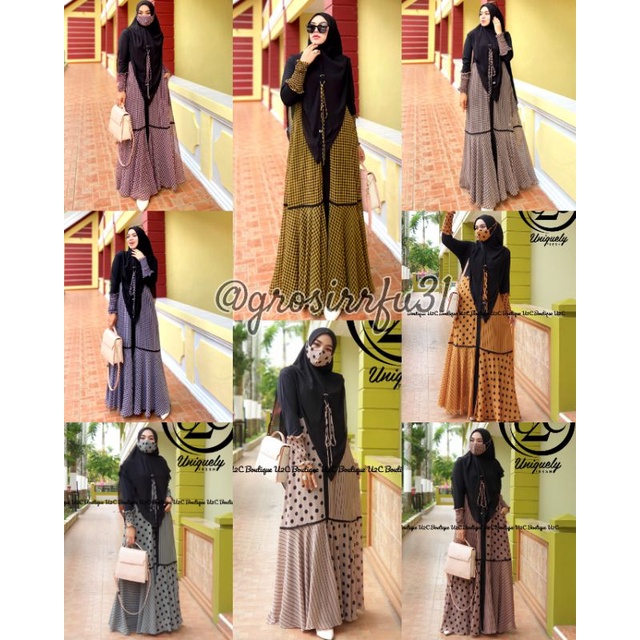 DRESS ZAKIAH SET ORI U2C