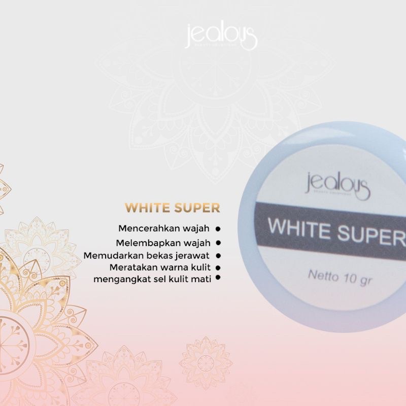 WHITE SUPER|CREAM MALAM|JEALOUS BEAUTY SOLUTION