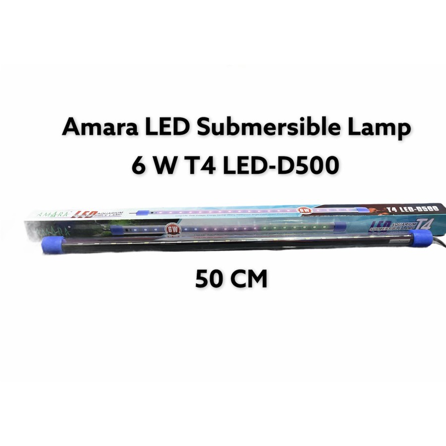 ROSSTON T4 50 - Lampu Celup LED Aquarium Ikan Aquascape T450 50cm cm