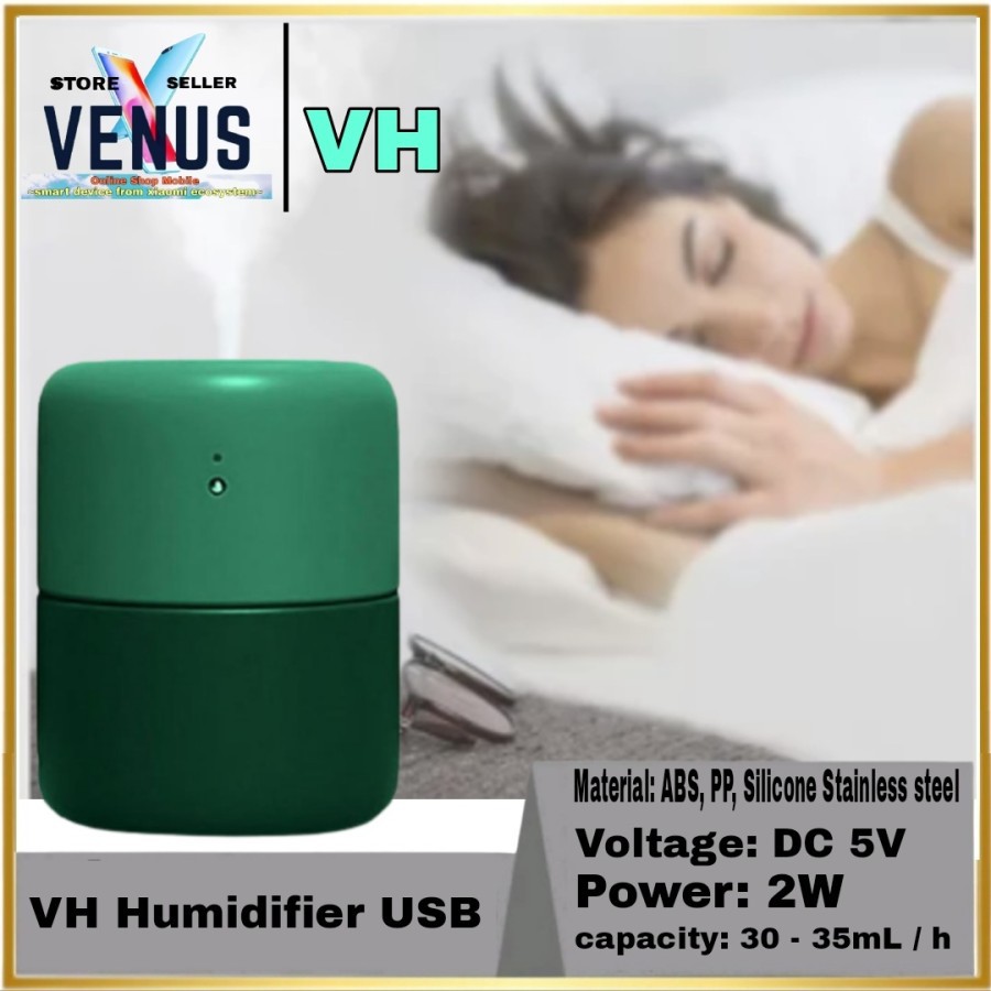 VH Pelembab Mini Humidifier Dekstop USB 420ml