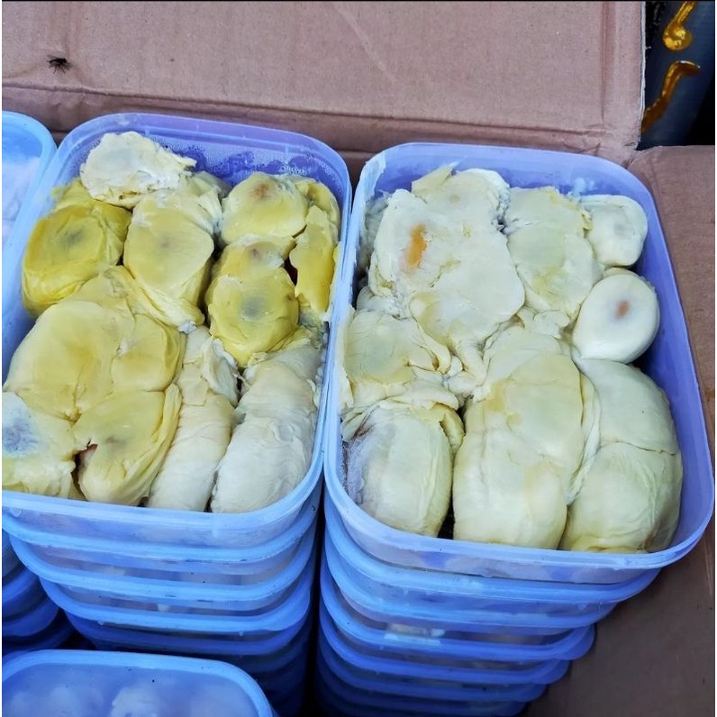 TERMURAH DURIAN KUPAS MEDAN SIBOLGA 900 GR