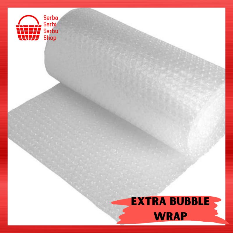 

EXTRA BUBBLE WRAP UNTUK PACKING AMAN